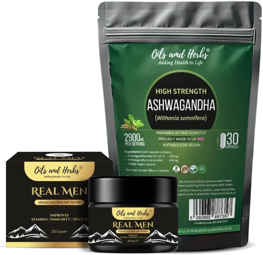 Himalayan Shilajit Resin with Ashwagandha™ Bundle